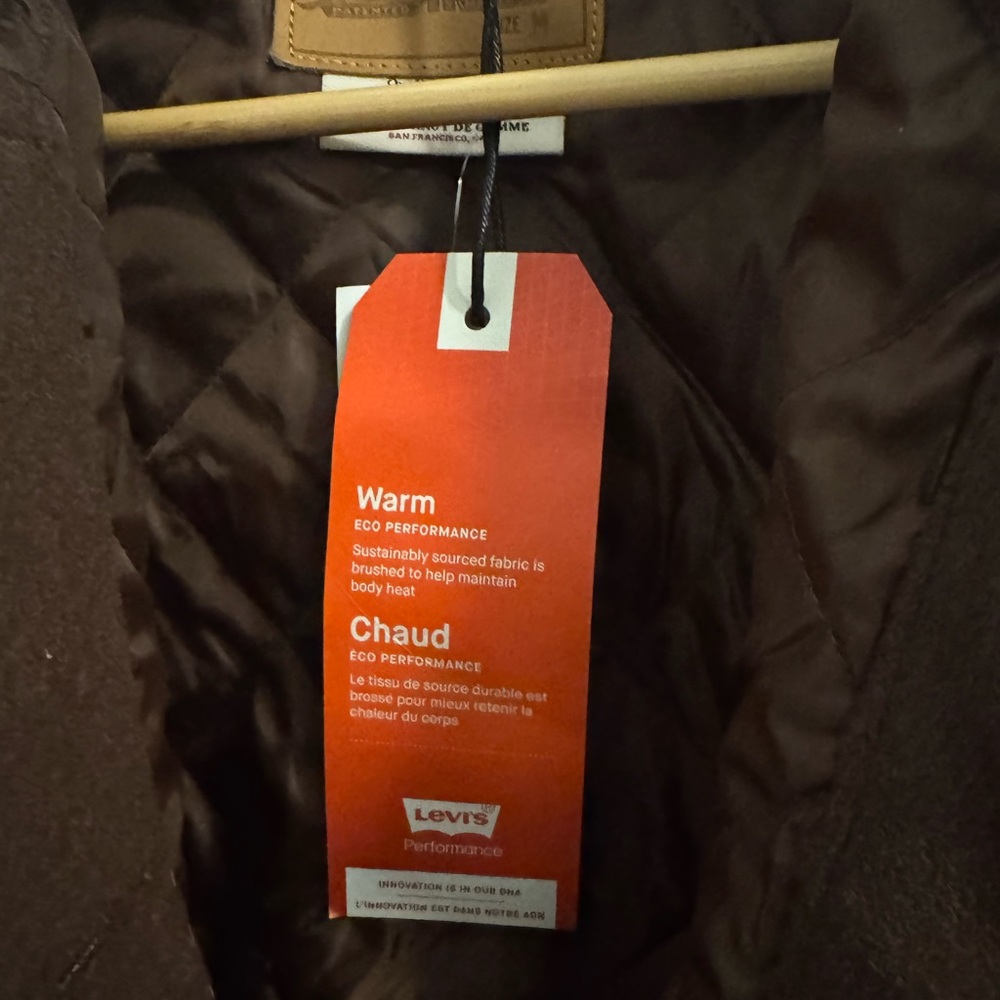 Levi's Brown Bomber Jacket - Picture 5 of 7